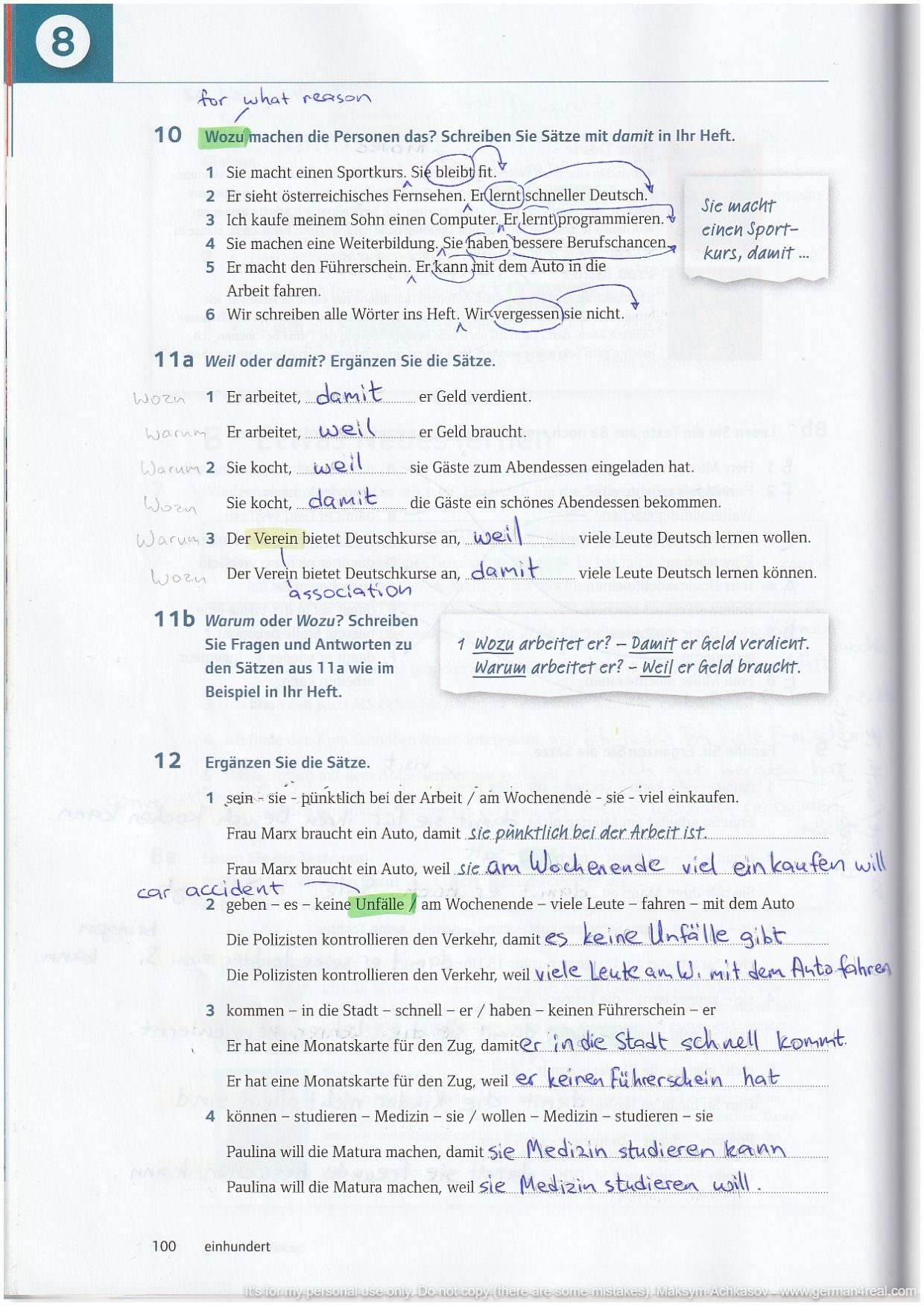 Pluspunkt A2 (Kursbuch) -  page 101