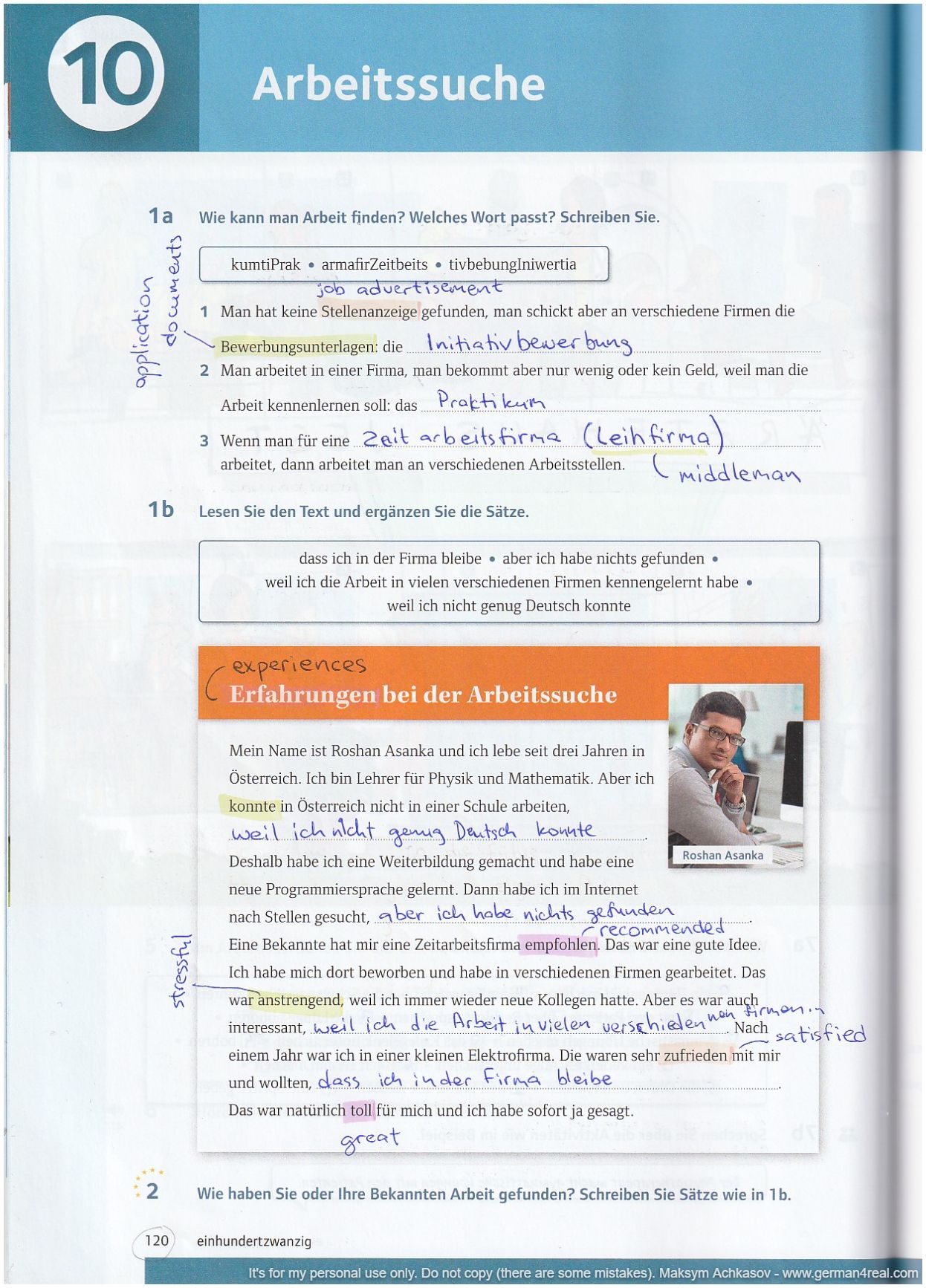 Pluspunkt A2 (Kursbuch) -  page 120