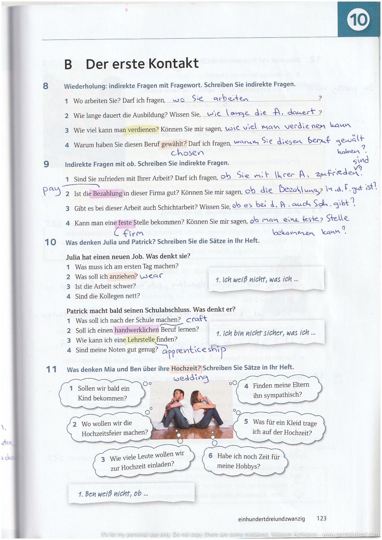 Pluspunkt A2 (Kursbuch) -  page 123