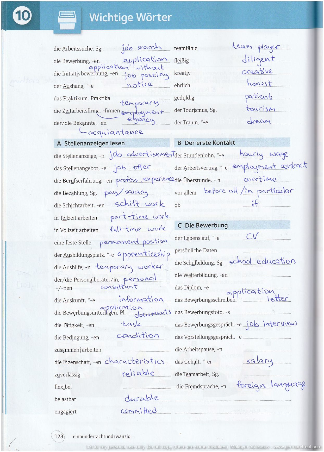 Pluspunkt A2 (Kursbuch) -  page 128
