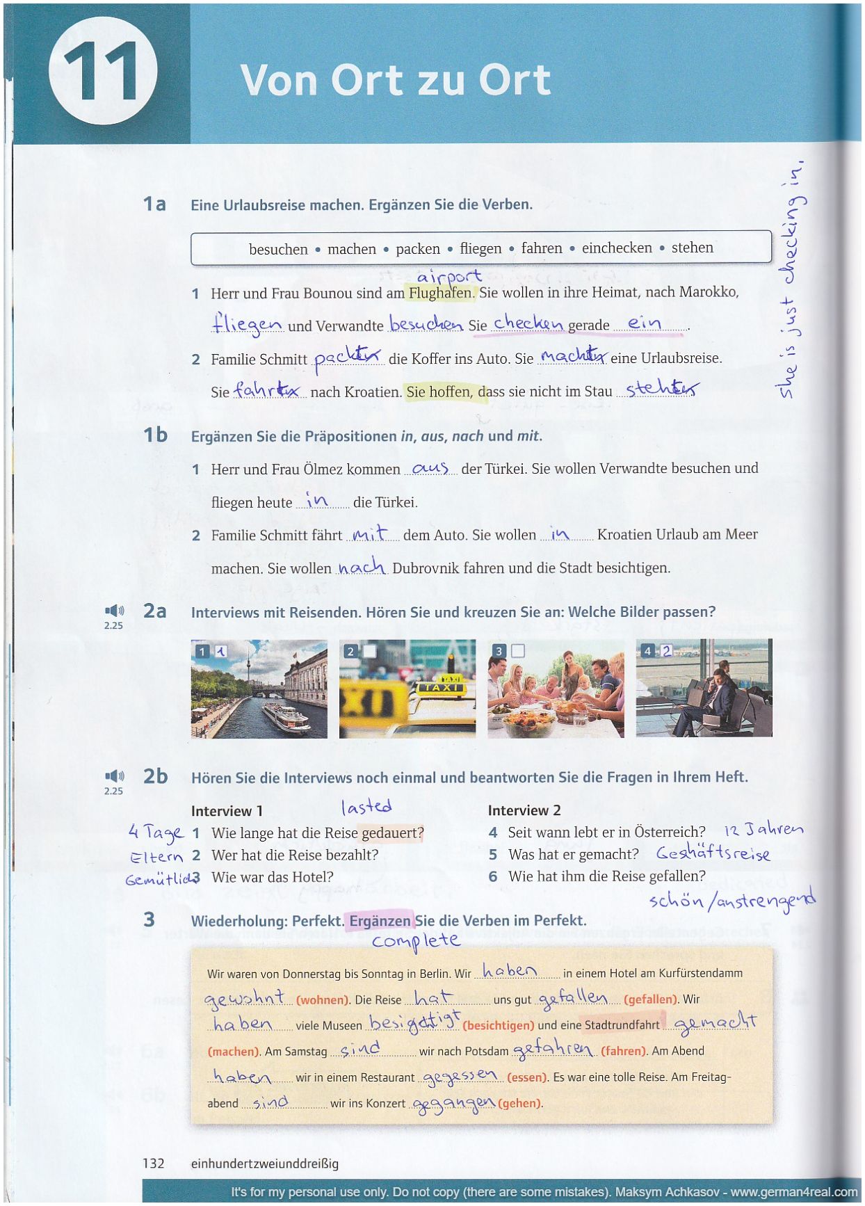 Pluspunkt A2 (Kursbuch) -  page 132