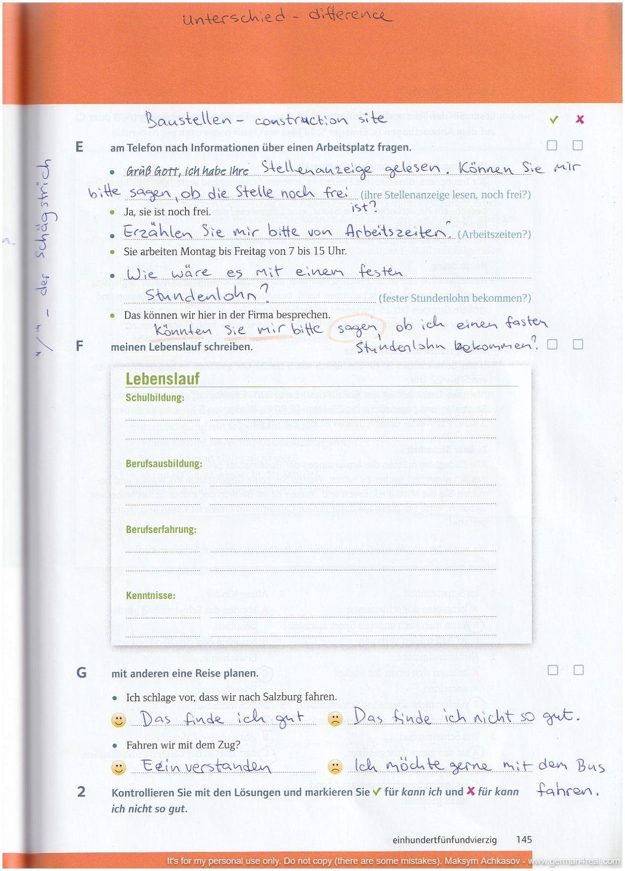Pluspunkt A2 (Kursbuch) -  page 145