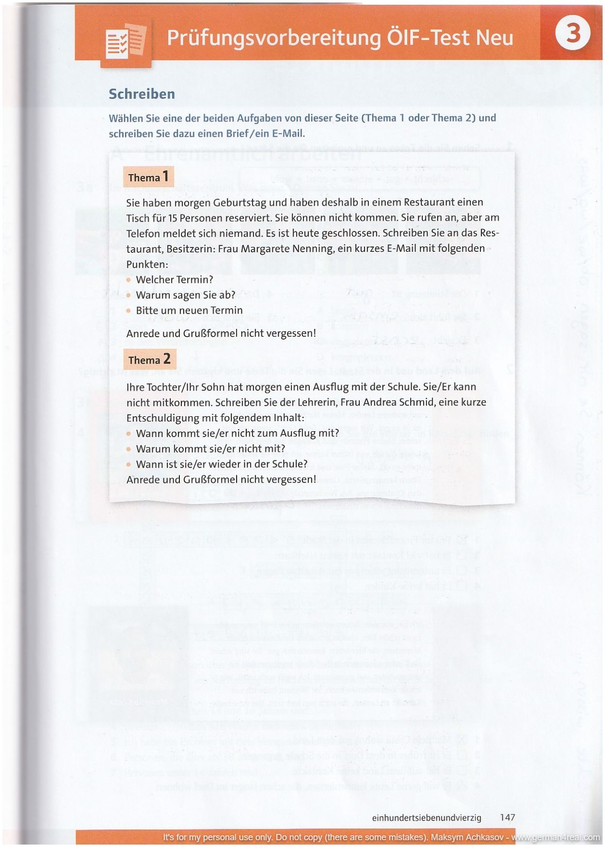 Pluspunkt A2 (Kursbuch) -  page 147
