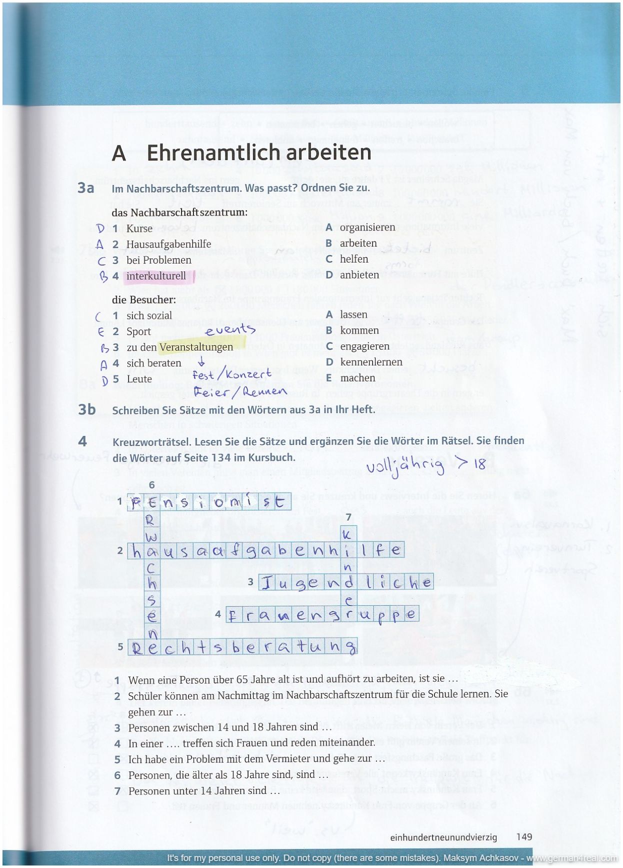 Pluspunkt A2 (Kursbuch) -  page 149
