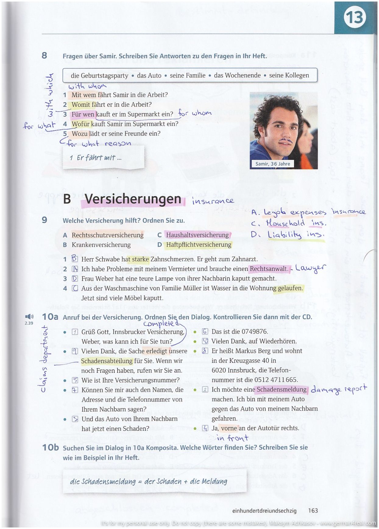 Pluspunkt A2 (Kursbuch) -  page 163
