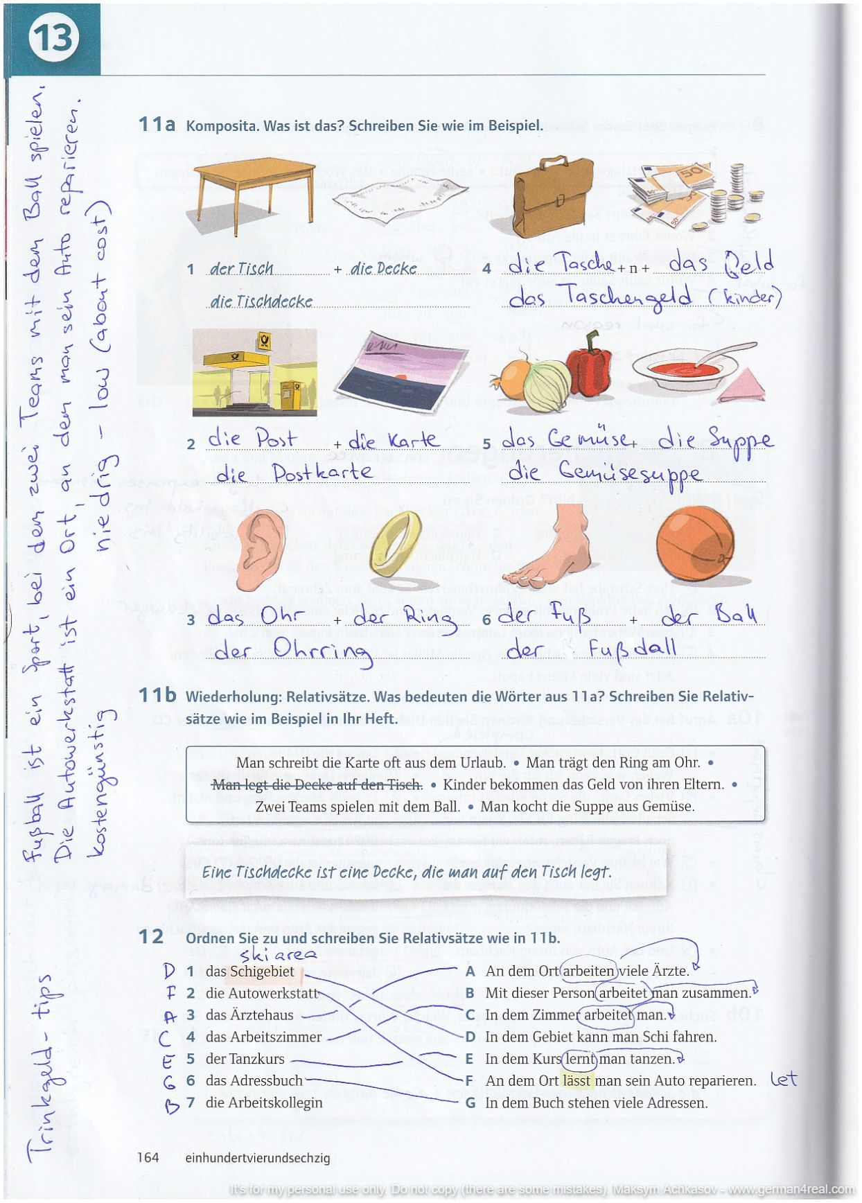 Pluspunkt A2 (Kursbuch) -  page 164