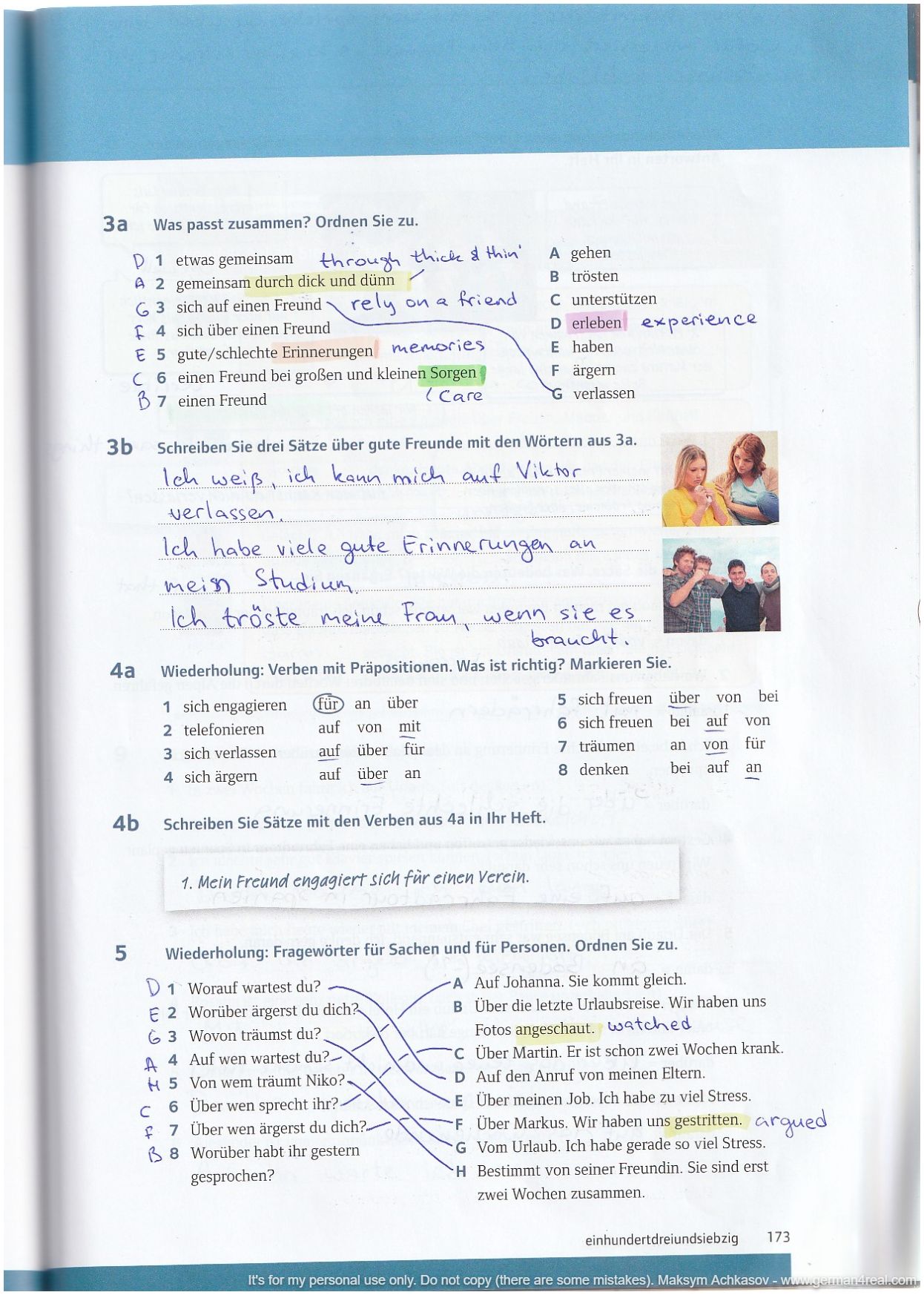 Pluspunkt A2 (Kursbuch) -  page 173