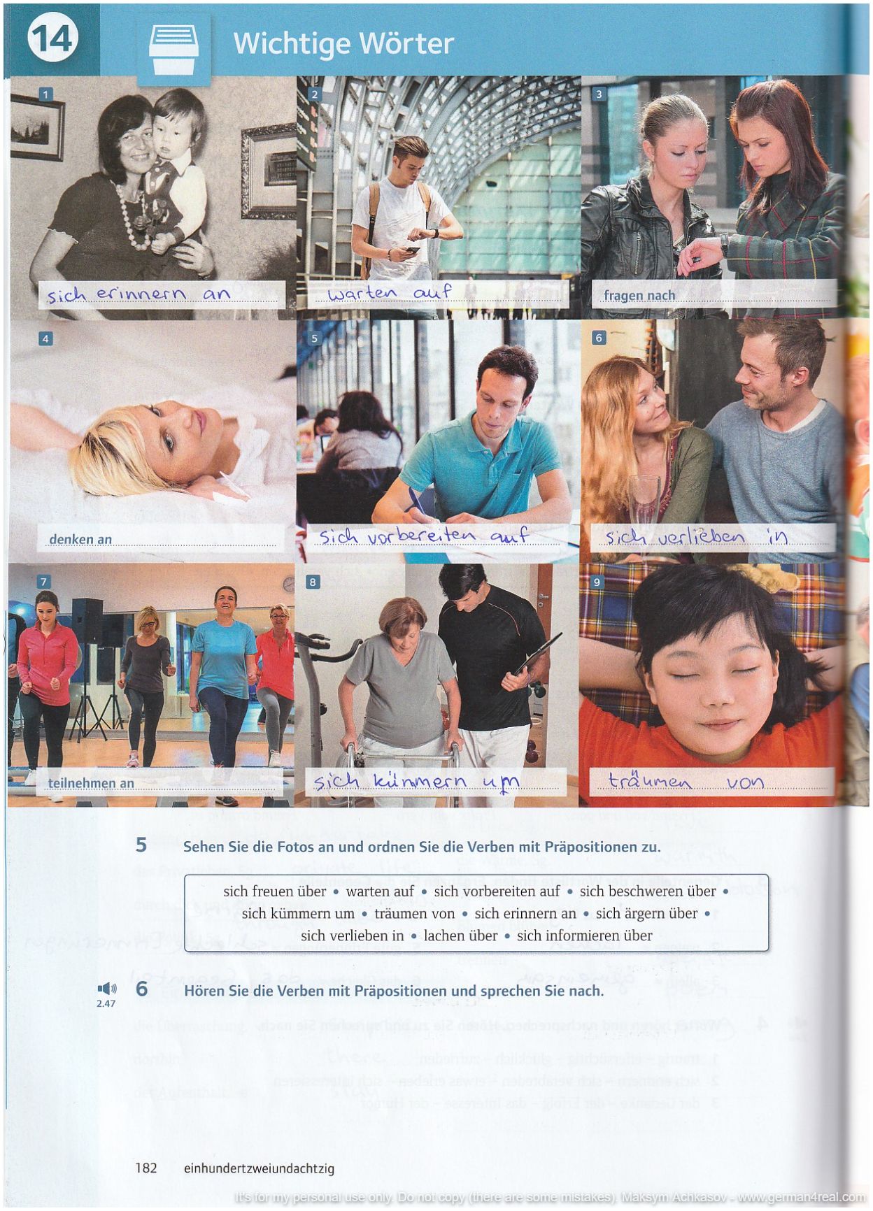 Pluspunkt A2 (Kursbuch) -  page 182