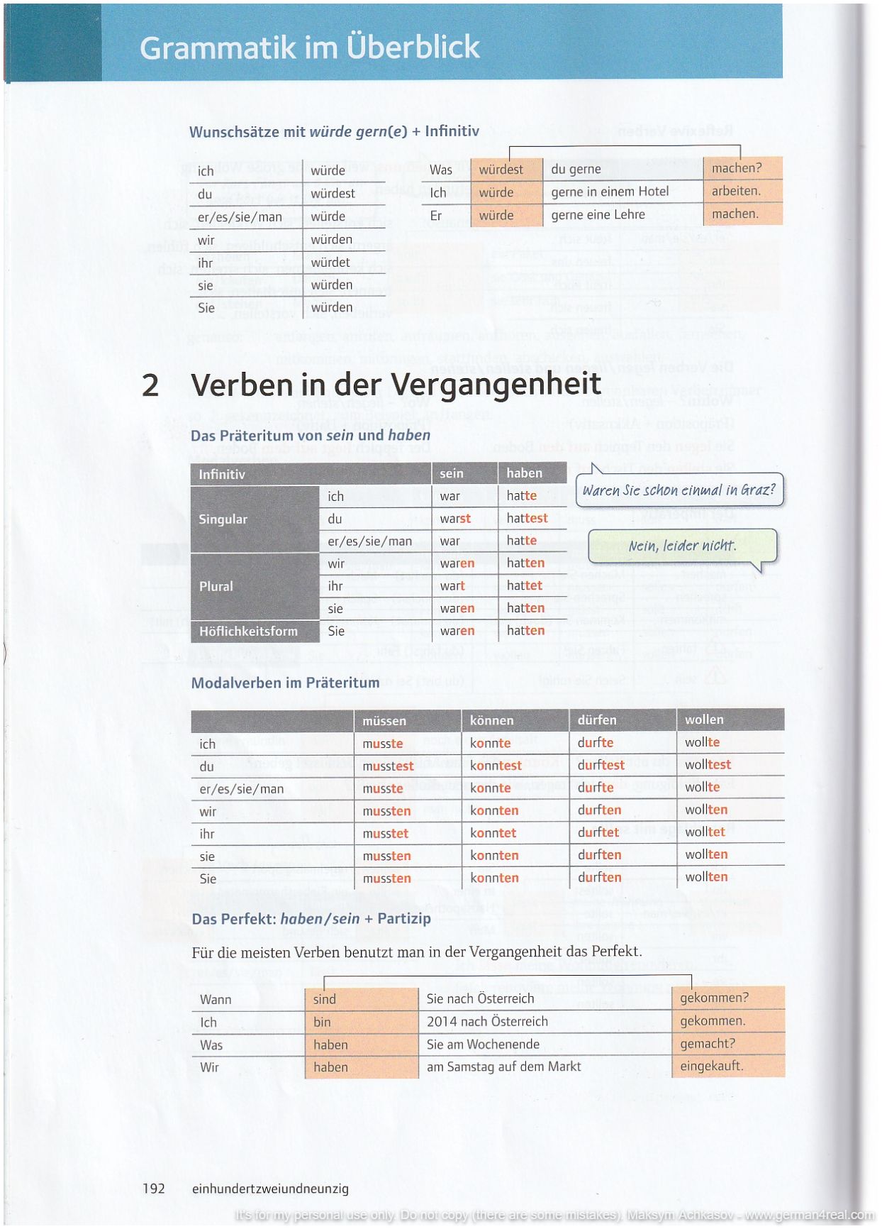 Pluspunkt A2 (Kursbuch) -  page 192