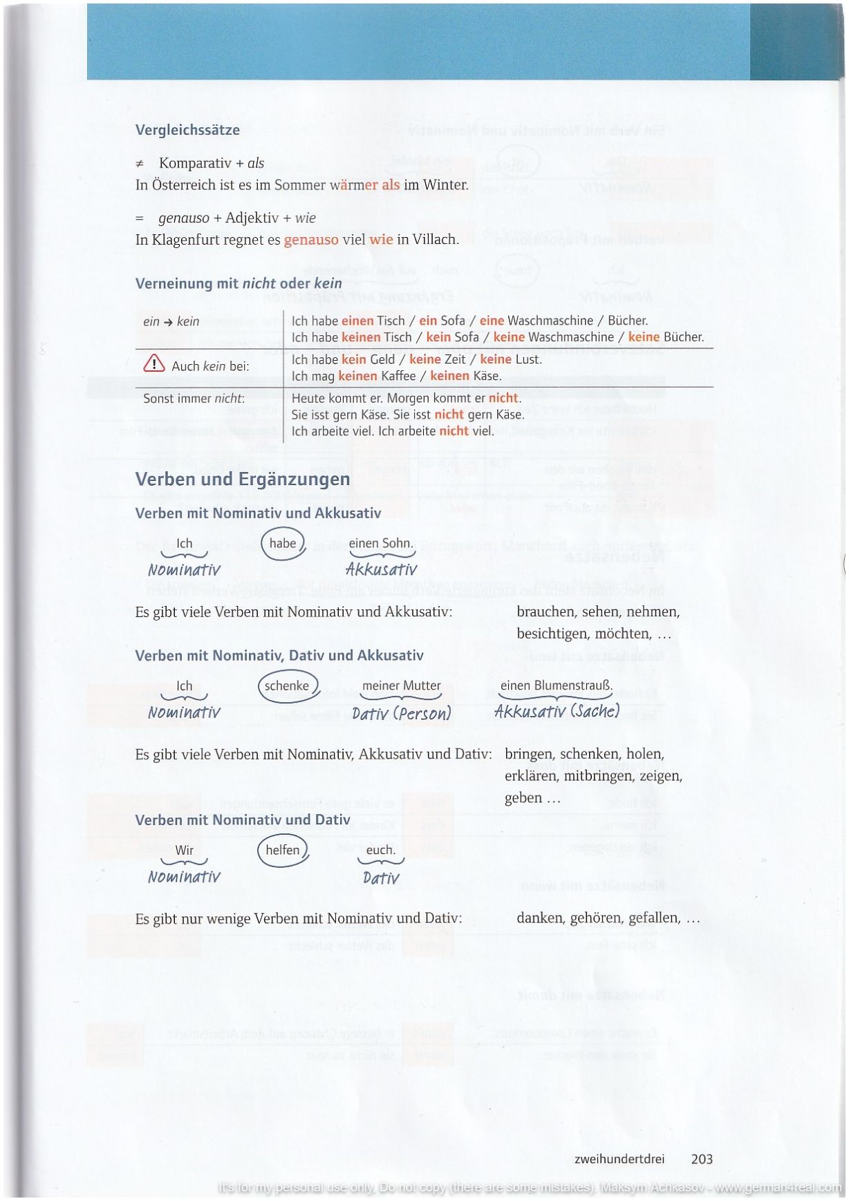 Pluspunkt A2 (Kursbuch) -  page 203