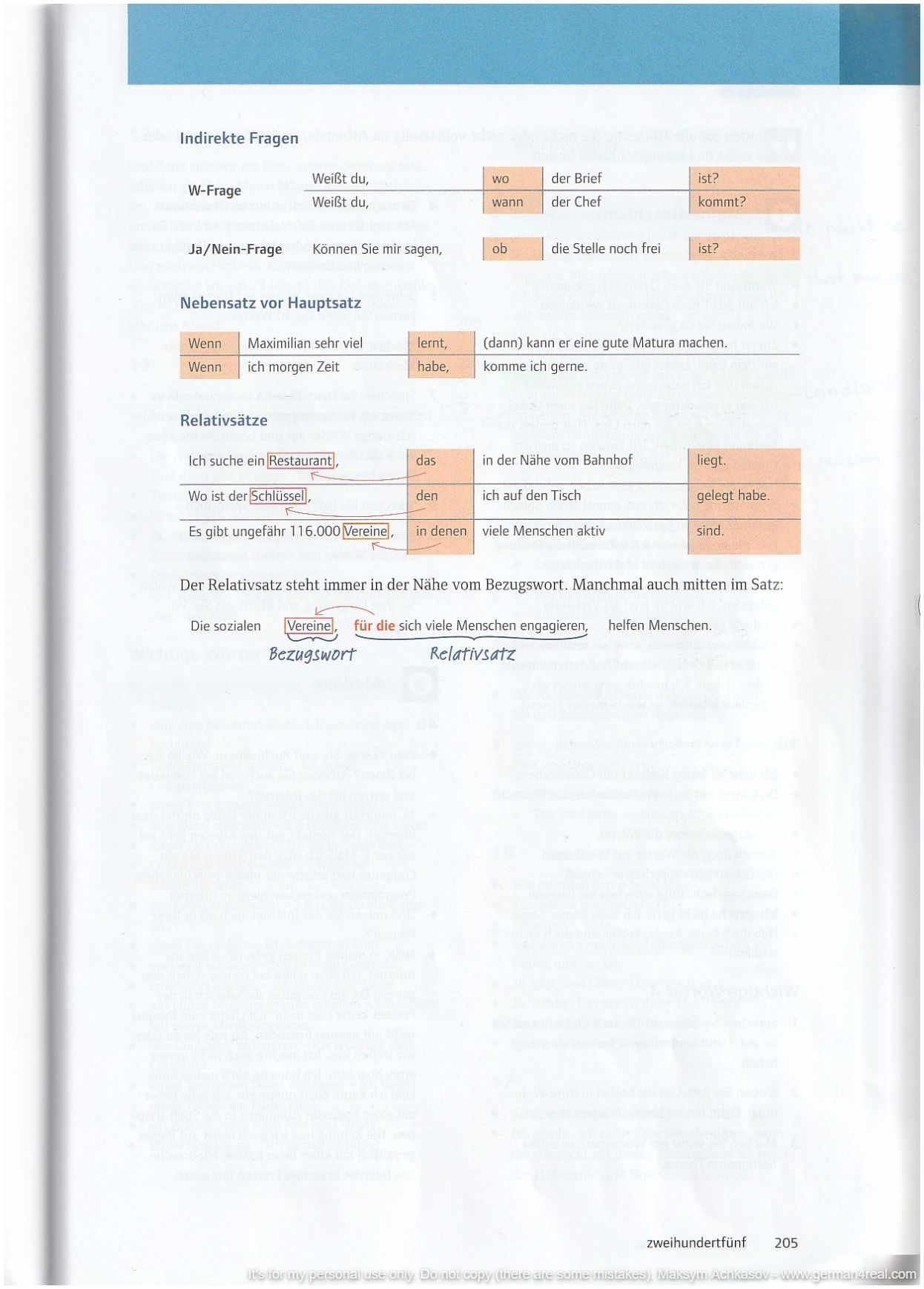 Pluspunkt A2 (Kursbuch) -  page 205