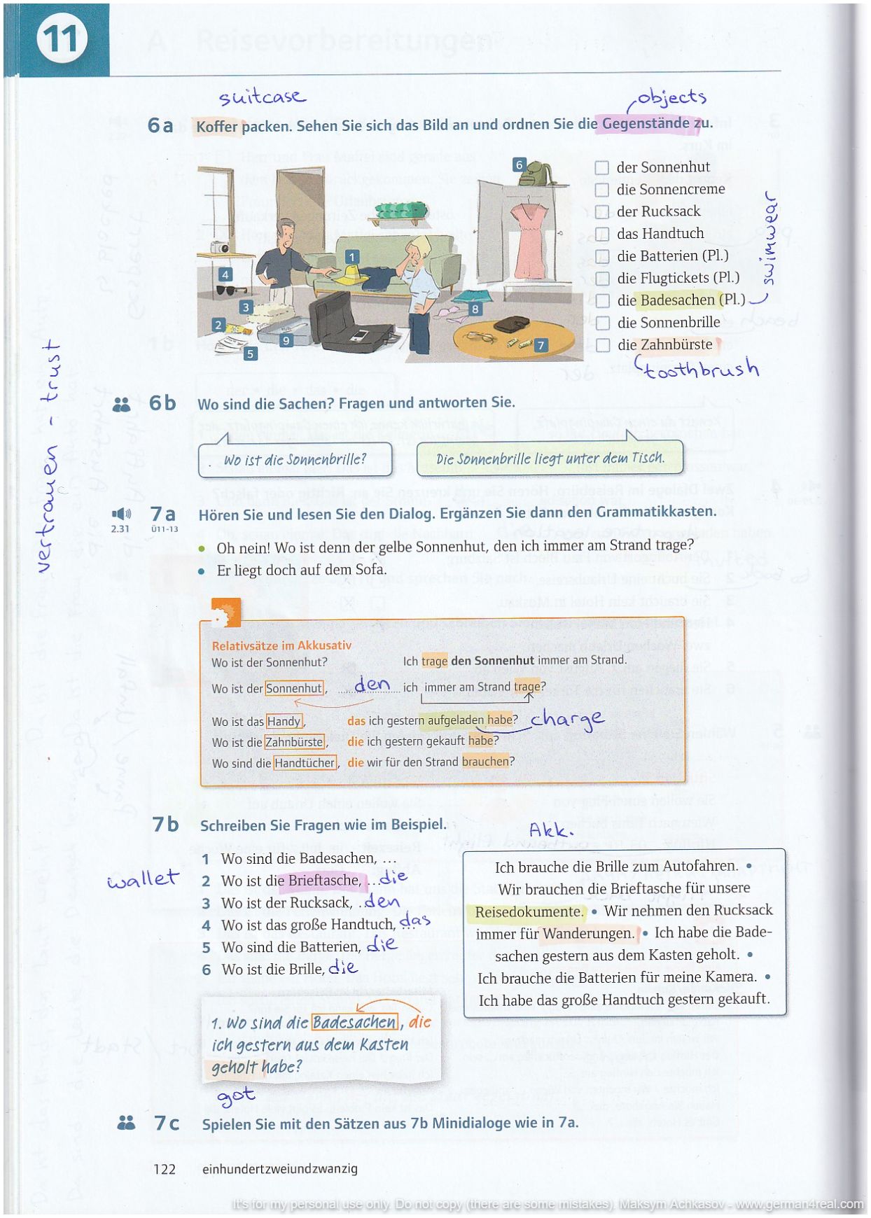 Pluspunkt A2 (Kursbuch) -  page 122