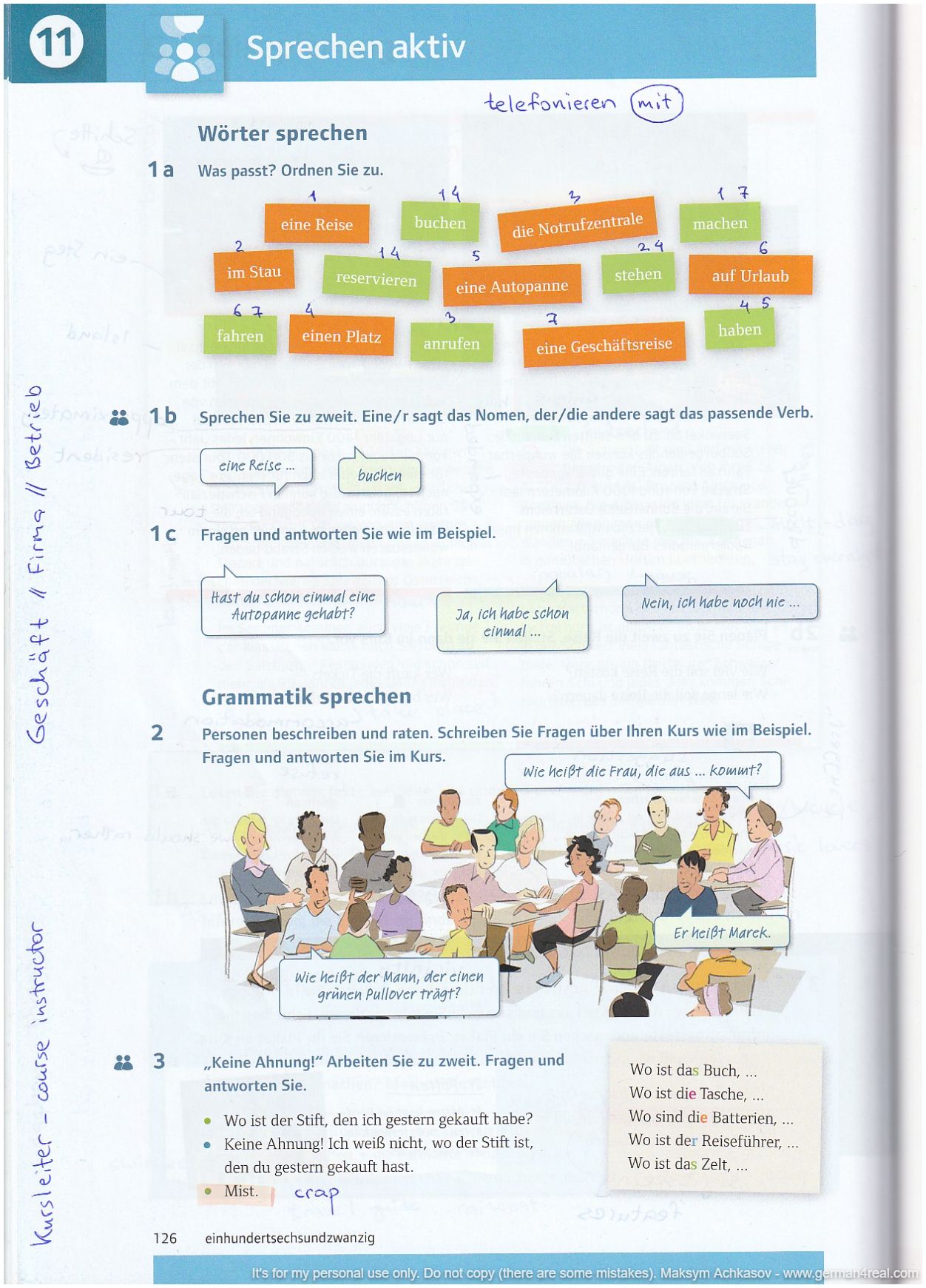 Pluspunkt A2 (Kursbuch) -  page 126