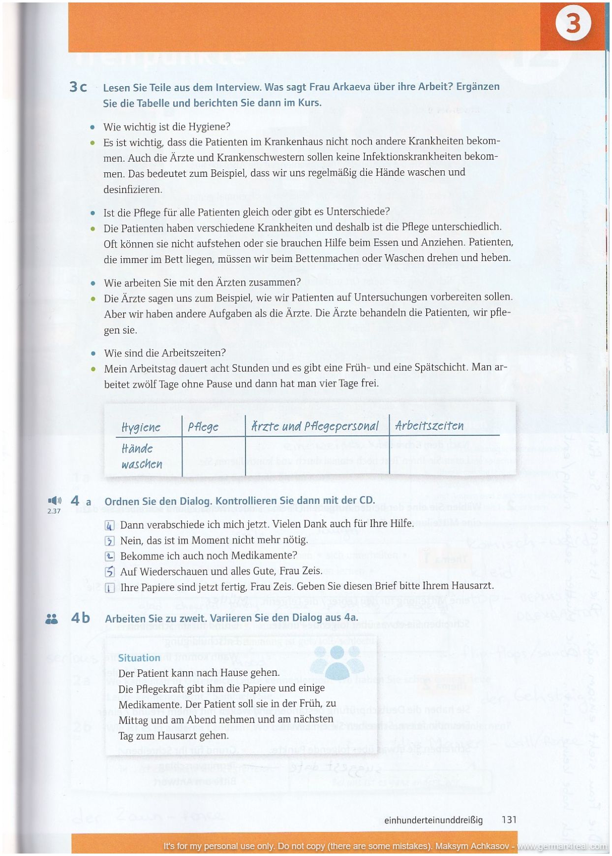 Pluspunkt A2 (Kursbuch) -  page 131
