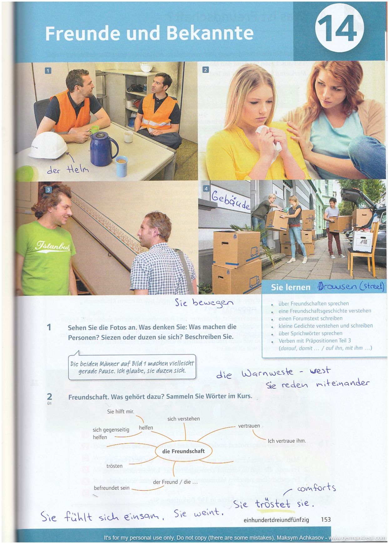 Pluspunkt A2 (Kursbuch) -  page 153