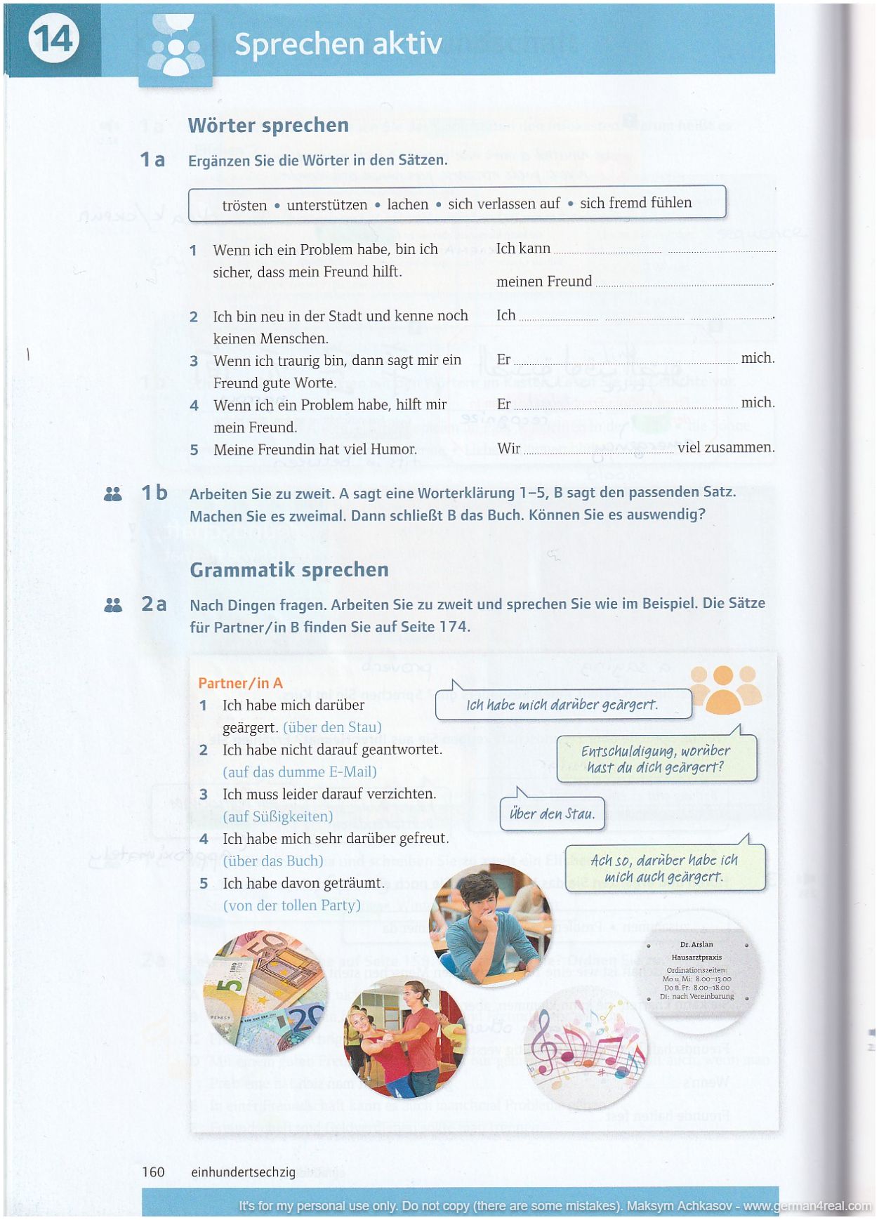 Pluspunkt A2 (Kursbuch) -  page 160