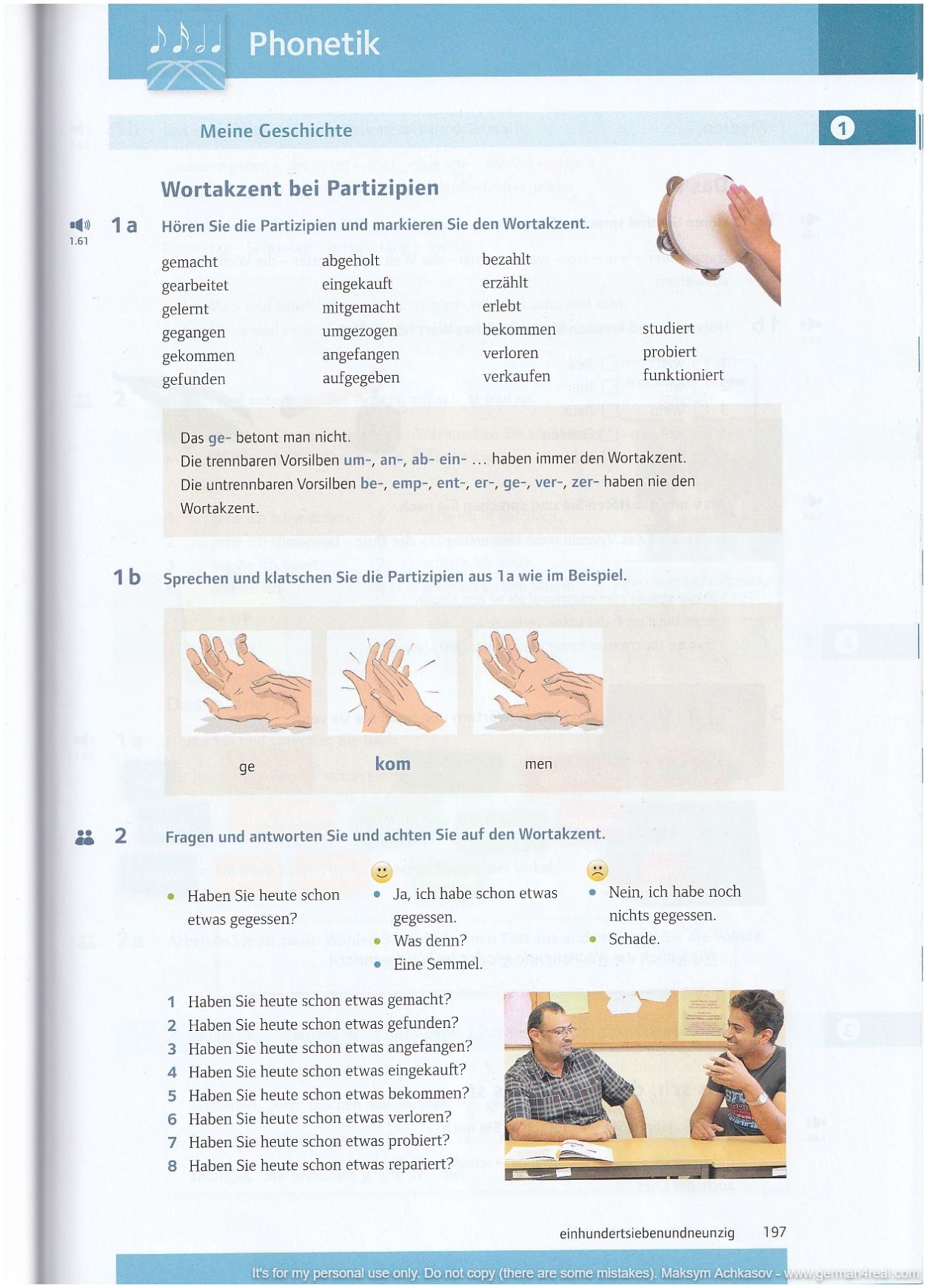 Pluspunkt A2 (Kursbuch) -  page 197
