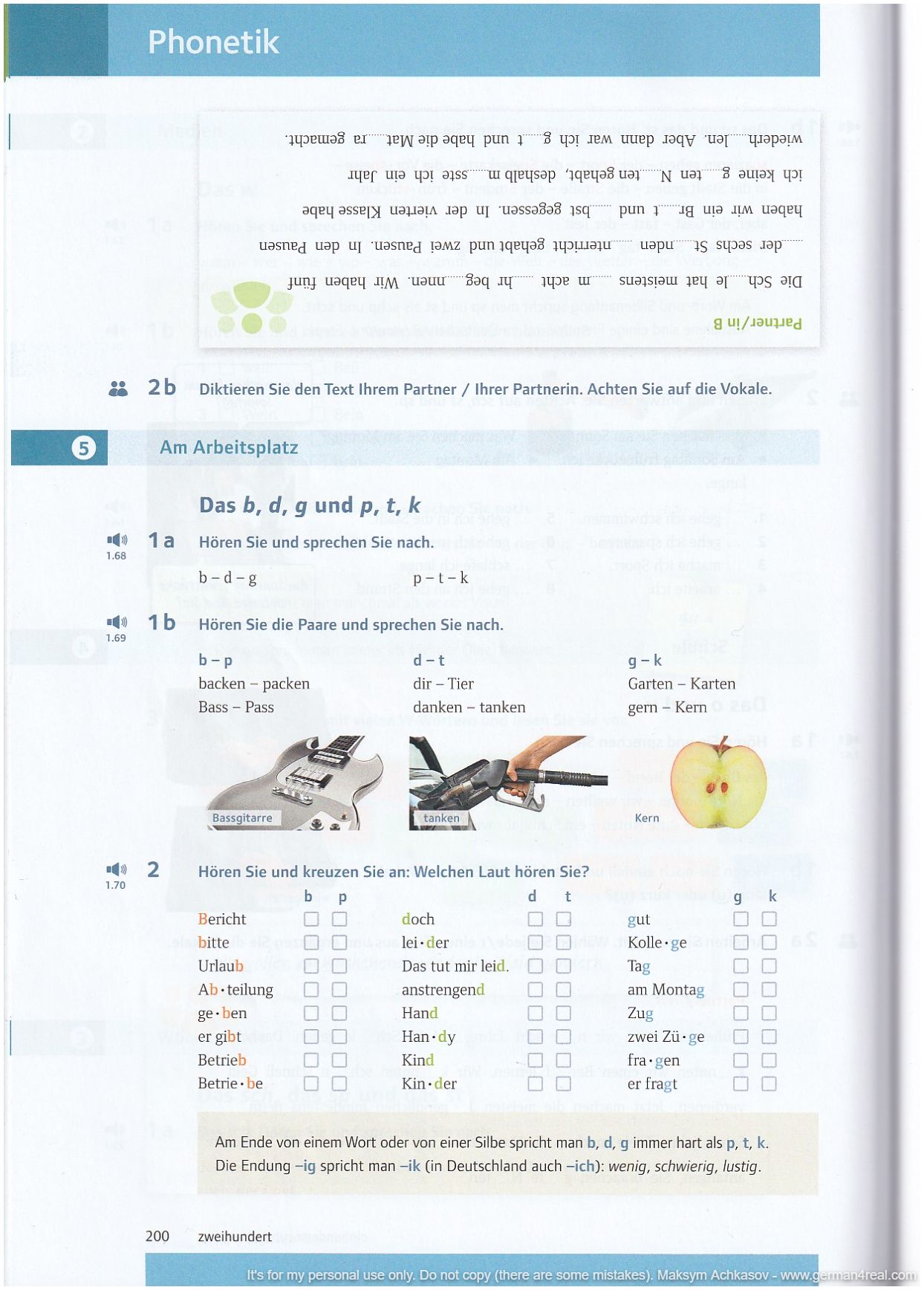 Pluspunkt A2 (Kursbuch) -  page 200