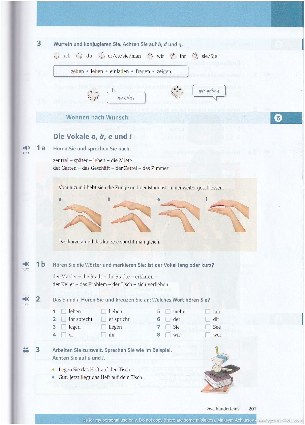 Pluspunkt A2 (Kursbuch) -  page 201