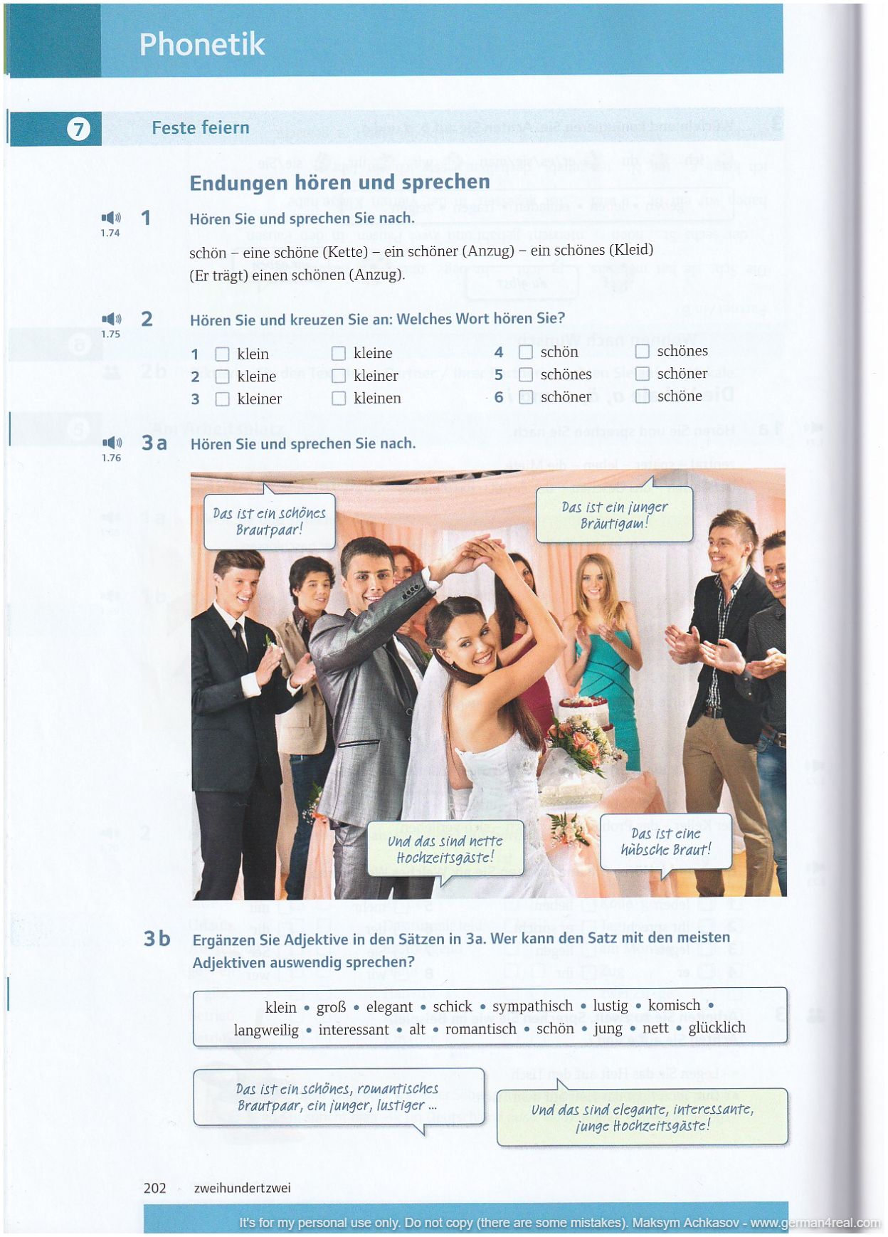 Pluspunkt A2 (Kursbuch) -  page 202