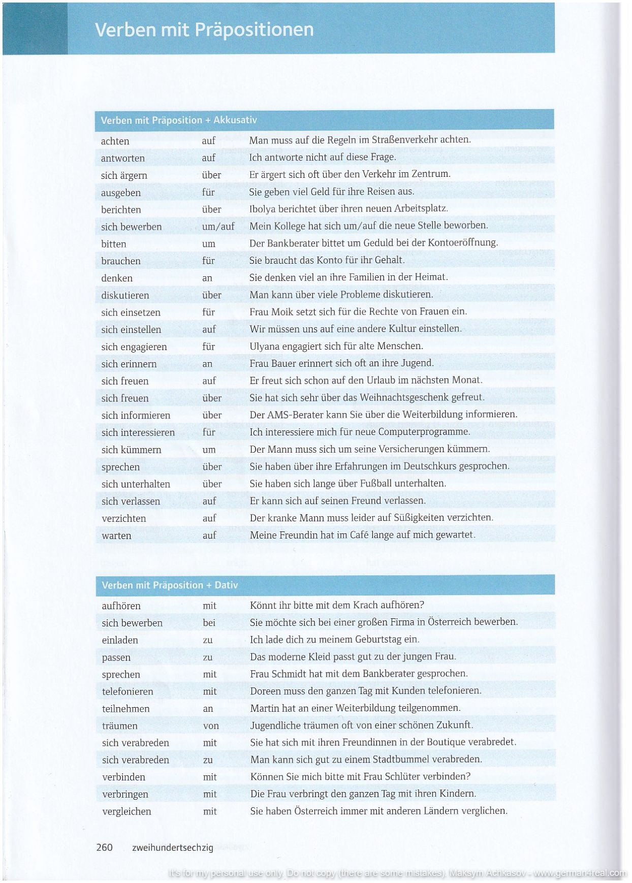 Pluspunkt A2 (Kursbuch) -  page 260